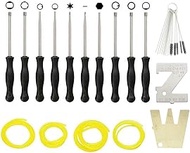 ANTO Carburetor Adjustment Tool Set 10 PCS - 500-13-1 ZT-1 Metering Lever Adjustment - Carburetor Cl