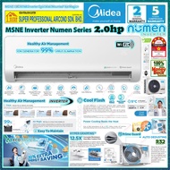 Midea 2.0hp Inverter Air Conditioner MSNE-19CRFN8 Numen Series R32 Inverter Aircon 5 Star Aircond