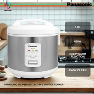 Panasonic Mechanical Jar Rice Cooker - Silver (1.8L) SR-JP185SSK