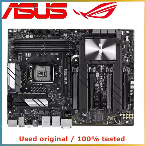 For ASUS WS Z390 PRO motherboard Intel Z390 LGA 1151 support Core i3-8100 i3-8300 i5-8600 i5-9600 i7