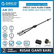 Orico AM-2F3 2 in 1 3.5mm M To F Audio Splitter Male To Female Cable-