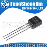 10PCS BS170 TO-92 TO92 BS107 BS107A BS250 BS208 triode transistor MOSFET
