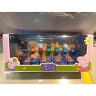 Pink Peppa Pig Classroom rf732 teacher and friends abc 123 happy toys kids play fun girl boy