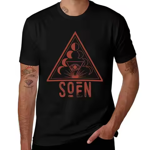 SOEN LOTUSS T-Shirt Casual Daily Outfit T-Shirt