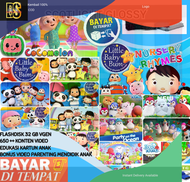 Flash Drive Flashdisk Video edukasi Anak Pintar 32 GB FREE OTG - BISA BAYAR DITEMPAT - BADANAMU - BA