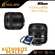 Nikon  AF-S DX Micro-NIKKOR 40mm f/2.8G Lens (Nikon Malaysia Warranty)