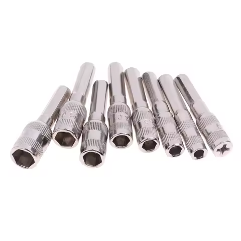 6/8PCS Hex Socket M2.5/3/3.5/4/4.5/5/5.5 PH2 Hexagon Shank Nut Driver Part For Car Repairing Multi-f