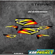Striping RX KING - Stiker Striping Variasi list Yamaha RX KING Racing