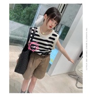 FX SHOP KOREAN KIDS VEST PREMIUM STRIPE VEST/