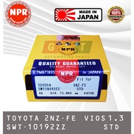 NPR Piston Ring for Toyota Vios 1.3 2NZ-FE - Japan (SWT-10192ZZ)