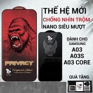 Samsung A03, A03S, A03 Core Cowcase tempered full screen anti-peeping | Screen protector for ss gala