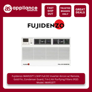 Fujidenzo IWAR157T 1.5HP Full DC Inverter Aircon w/ Remote, Gold Fin, Condenser Guard, 7-in-1 Air Pu