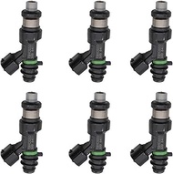 6 PCS Fuel Injector 15710-66J00 1571066J00 Fits For Suzuki Grand Vitara 2.7L V6 2006-2008 FBYCS50 FI