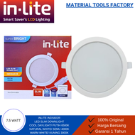 Inlite Slim Downlight LED INDS602R - Lampu Downlight LED - Downlight LED Inbow Inlite