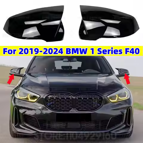 For BMW 1 Series F40 116i 118i 120i 128ti M135i XDrive 2019-2024 Rearview Mirror Cover Caps Shell Si