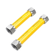 Paip Gas Keluli Tahan Karat Inci Paip Beralun Saluran Paip Gas Asli Dapur Gas Aliran Tinggi Paip Din