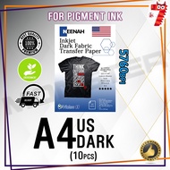 Vision T-Shirt Dark Heat Transfer Paper USA (10pcs/pkt) Neenah 3G Paper