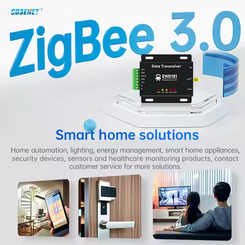 Zigbee3.0 RS485 RS232 Self Networking Modem CDSENET EWD181-Z20(232/485) Ad Hoc Network Coordinator R
