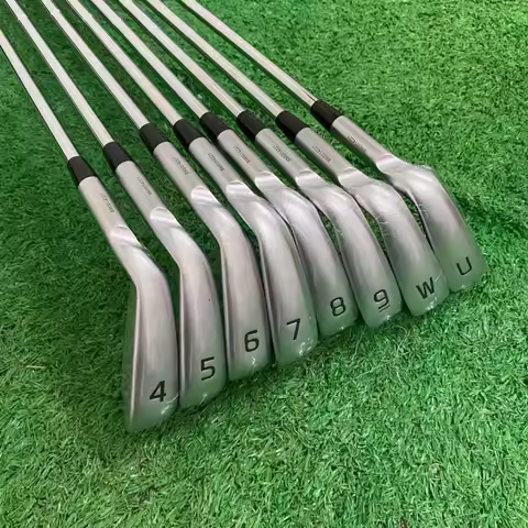 New Men's 440 Golf club Silver G 440 Golf irons Iron Set 4-9W/U (8pcs) Flex R/S/SR With Steel/Graphi