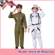 Smart Role Play Air Force Astronaut Occupation Ambition Uniform Costume for Kids