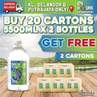 BUNDLE OF 20 CARTONS : SUMMER DRINKING WATER 5500ML x 2 BOTTLES