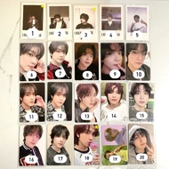 Haechan Official freebies Photocard Keychain