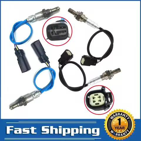 4Pcs O2 Oxygen Sensor Up+Downstream Sensor for Ford Taurus Explorer Mustang Escape Lincoln MKT MKZ 2