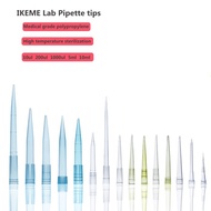 WEIAI Lab Pipette Tip Plastic 10ul/200ul/1000ul/5ml/10ml Disposable MicroPipette Tips Transparent Au