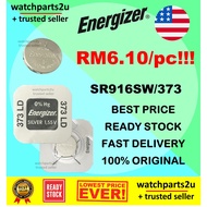 ⭐BEST PRICE!⭐ Energizer SR916 Energizer 373 Energizer SR916SW 373 1PC Battery 1.55V Silver Oxide Bat