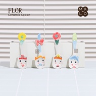 MALOHOME - FLOR Ceramic Cutlery Spoon Ceramic Cutlery Malo Home Cutlery