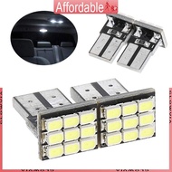 GLO 2Pcs T10 194 168 W5W 9 LED SMD 3528 LED Bulb Car Headlight Bulb Bright Automotive Fog Lamp Bulb 