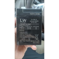 LW Battery 3-FM-4 6V4AH/20HR Electric Children's Car Toy Car Baby Car Battery Liwei Battery
