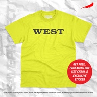 ARIEL PETERPAN T-SHIRT YELLOW "WEST" VIDEO CLIP I AND BINTANG/T-SHIRT ARIEL/ OLD SCHOOL T-SHIRT ARIE