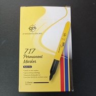 CP 717 PERMANENT MARKER PEN 12'S