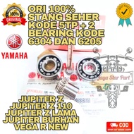 ORIGINAL 100% STANG SEHER KODE 5TP + 2 BEARING KODE 6304 DAN 6205 JUPITER Z 5TP STANG PISTON YAMAHA 