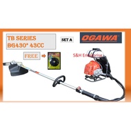 Brush Cutter OGAWA BG430 TB43 Mesin Potong Rumput Heavy Duty (43CC)