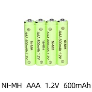 Battery แบตเตอรี่ 1.2V AAA600mAh/AA700mAh เต็ม ราคา4ก้อน ที่มีคุณภาพสูง ชาร์จได้500ครั้ง!!!