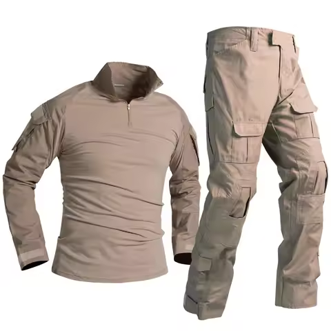 G2 Military Tactical Uniform + Ghillie Suit Concealment Multi-Terrain Camo Jacket Pants Set for Outd