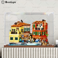 BrickLight™for Lego 21359 Italian Riviera Town Transparent Acrylic Display Case for Figurines Storag