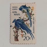 (AD) United States Stamps 1963 John James Audubon (1785-1851) Commemoration - Black-throated Magpie-