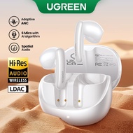 UGREEN Choice H6 Pro Adaptive Active Noise Cancelling Earbuds LDAC Hi-Res Audio Wireless Bluetooth E