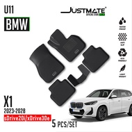 JUSTMATE พรมปูพื้นรถยนต์ BMW X1 U11 2023 - 2028  sDrive20i/xDrive30e