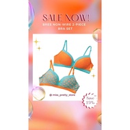 Avon bree non wire 2 pc bra set