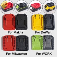 JANE DIY Adapter, Durable ABS Battery Connector, Practical Portable Holder Base for Makita/DeWalt/WORX/Milwaukee 18V Lithium Battery