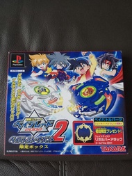 全新未開初回限定 PS1 爆旋陀螺 2002 2 連陀螺配件 日版 PS3 主機可玩