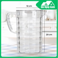 2 liter water bottle, Viet Nhat glass mug (MS:6056), Transparent high heat resistant water bottle wi