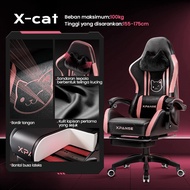 Xpanse Pink Cat Kursi Gaming/Kursi Kantor/Kursi Kerja/Gaming Chair/Kursi Belajar/Kursi Santai/Kursi