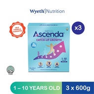 ASCENDA® Catch-Up Growth  (600g x 3)