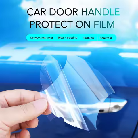 5pcs Car Door Handle Stickers Protection Car Accessories for Kia VENGA Sportage 2 3 4 Sorento CEED E