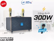 Loa kéo xách tay karaoke di động AZPro AZ-388 Bass 16 2mid và kèm 6 chiếc loa treble đã hướng âm tha